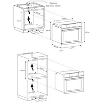 Haier 60cm Built-In Self-Cleaning Pyrolytic Oven HWO60S8EPX2 hero image