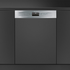 Smeg 60cm Semi Integrated Stainless Steel Dishwasher DWAI6234X4 image NaN