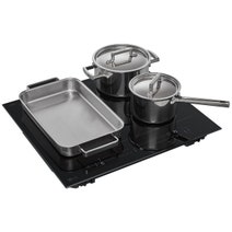 LG Series 7 60cm Induction Cooktop 4 Cooking Zones including 2 Flexi Zones BCI607B4BG hero image