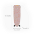 Joseph Joseph Glide Max Large easy-store Ironing Board with Extra-large Retractable Steam Iron Rest - Peach Blossom 50029 image NaN