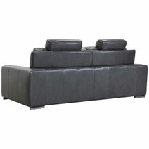 Kalona Ahlbeck Anthracite Three Seater Sofa - 6765-3P-MS5002 hero image