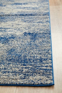Rug Culture Mirage Large Blue Rug 400X80CM - MIR-355-BLU-400X80 hero image