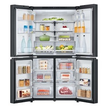 LG 655L Flat Door French Door Fridge Matte Black GF-B700MBL hero image
