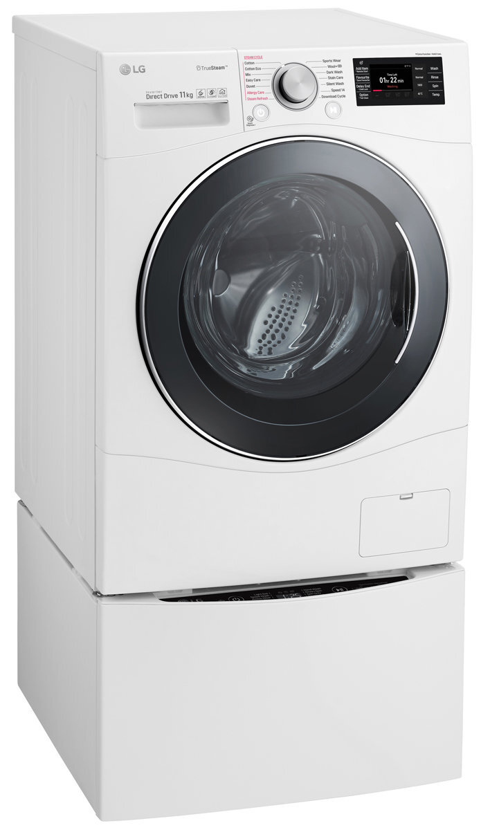 LG TWIN171611C 11kg Front Load Washing Machine with 2.0kg Mini Washer hero image