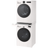 LG Washer+Dryer Stacking Kit with Shelf Essence White STKIT-EW image NaN