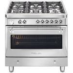 Artusi 90cm Dual Fuel Stainless Steel Freestanding Oven AFG999X hero image