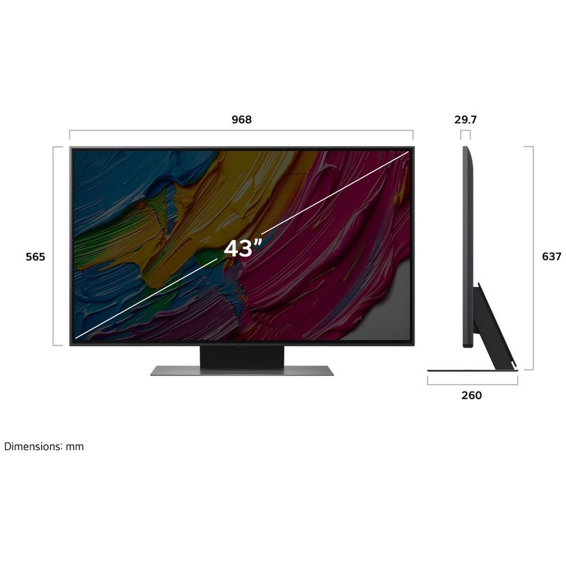 LG 43 Inch QNED81A 4K UHD Smart LED TV 43QNED81ASA [2025] | Appliances ...