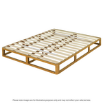 Zinus King Wooden Pallet Bed Frame Pine Wood AU-WDBF-8K hero image