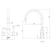 Stiebel Eltron Hot 2.6 Premium Tank with 3 in 1 Tap Black 207998 hero image