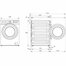 Beko 8.5kg Front Load Washing Machine BFL8510W hero image