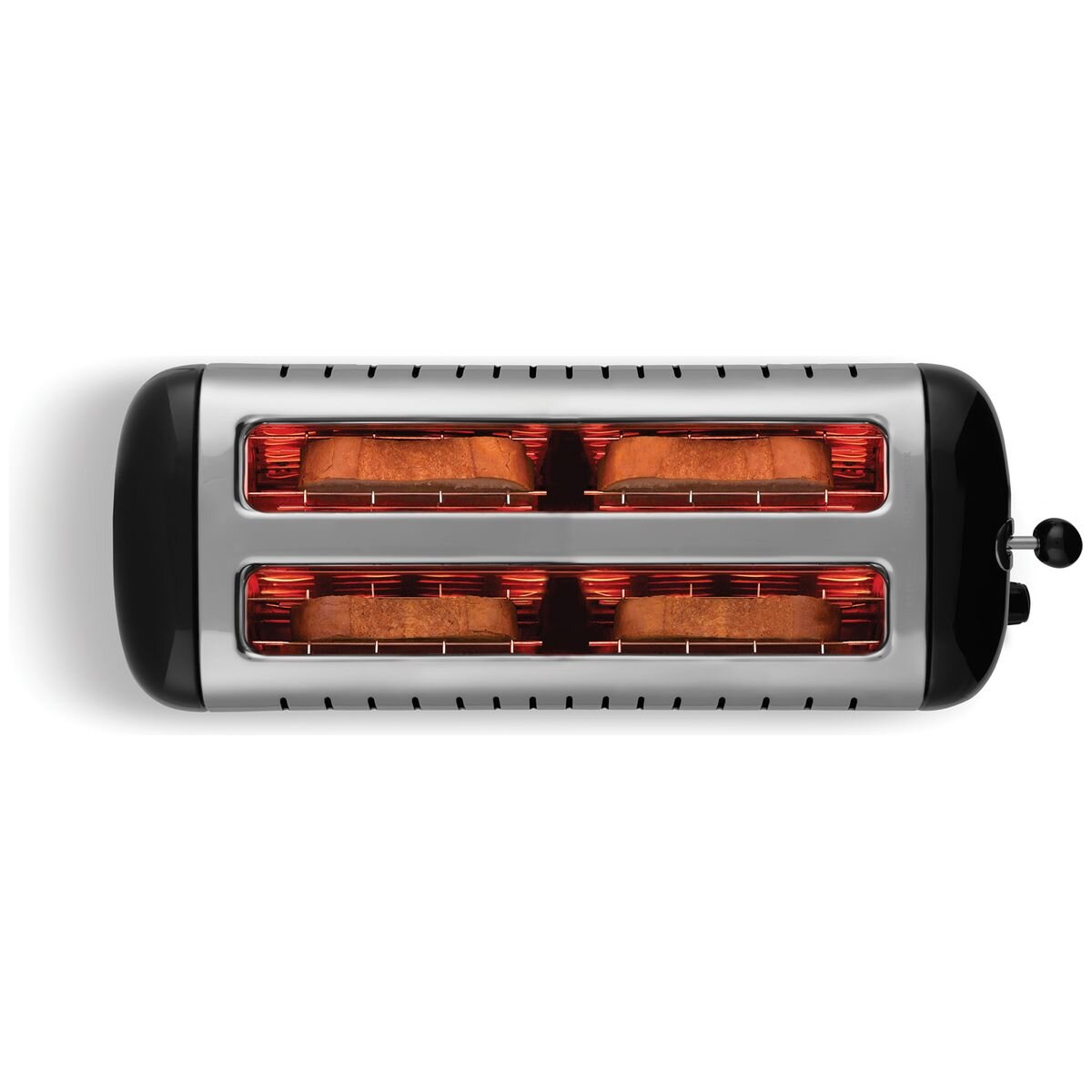Dualit Long Slot Lite Toaster Gloss Black DU46030 hero image
