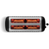Dualit Long Slot Lite Toaster Gloss Black DU46030 image NaN