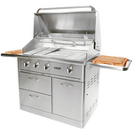 Capital ACG40RFS1N 40 inches Cart Model 2 Burner Mobile Natural Gas BBQ with Solid Flat Plate hero image