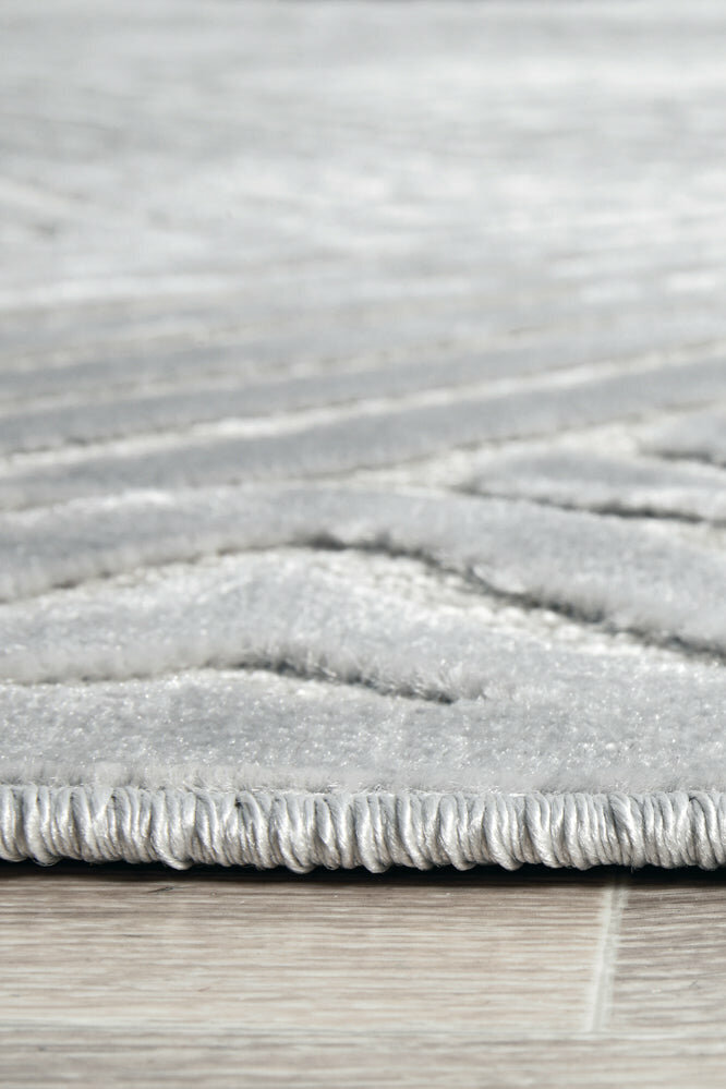 Rug Culture York Medium Silver Rug 230X160CM - YRK-CIND-SIL-230X160 hero image
