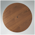 Kalona Paramount 90cm Round Coffee Table Dark Walnut PARA10FWADNATBRZD900 image NaN