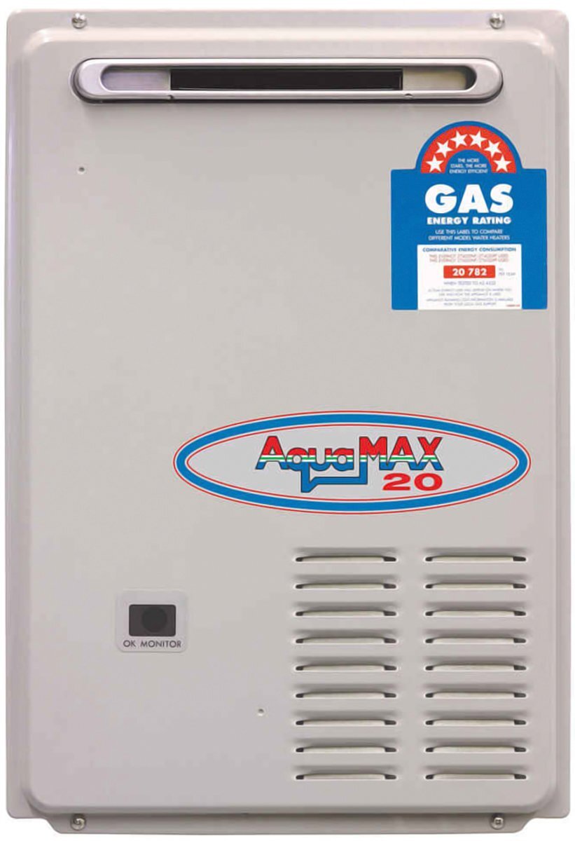 Rheem CG20-NG-60 Aquamax 20L Natural Gas Continuous Flow Hot Water System |  Appliances Online