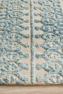Rug Culture Levi Large Blue Rug 280X190CM - LEV-363-BLUE-280X190 hero image