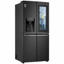 LG 508L Slim French Door Fridge Matte Black GF-V570MBLC hero image