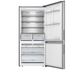 Hisense 503L PureFlat Bottom Mount Fridge Stainless Steel HRBM503S image NaN