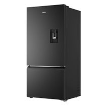 Haier 514L Bottom Mount Refrigerator with Non-Plumbed Water Dispenser Black HRF510BHC hero image