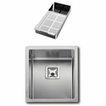 Artinox Radius 34 Single Bowl Sink with Strainer RAACC3440 hero image