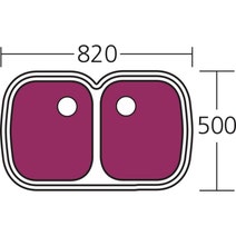 Oliveri Monet Double Bowl Undermount Sink MO70U hero image