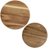 Stanley Rogers 24cm + 28cm Magnetic Acacia Trivet Set 42374-42375 image NaN