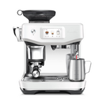 Breville The Barista Touch Impress Coffee Machine White BES881SST2IAN2 hero image