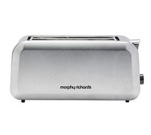 Morphy Richards Equip 1.7L Kettle and 4 Slice Long Slot Toaster MREK17SSMRET24SS hero image
