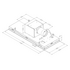 Novy 120cm Pureline Pro Ceiling Cassette Rangehood White 16941 image NaN