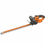 Black & Decker 60cm 600W Hedge Trimmer with SAW BLADE BEHTS501-XE hero image