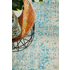 Rug Culture Evoke Large White Blue Rug 400X80CM - EVO-253-WBLU-400X80 image NaN