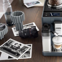 DeLonghi Rivelia Fully Automatic Coffee Machine Grey EXAM44055G hero image