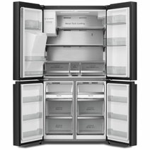 Hisense 650L PureFlat French Door Fridge HRCD650BW hero image