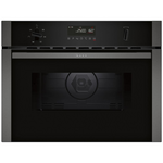 NEFF 60cm N50 Built-in Microwave Oven with Hot Air Graphite Grey C1AMG84G1B hero image