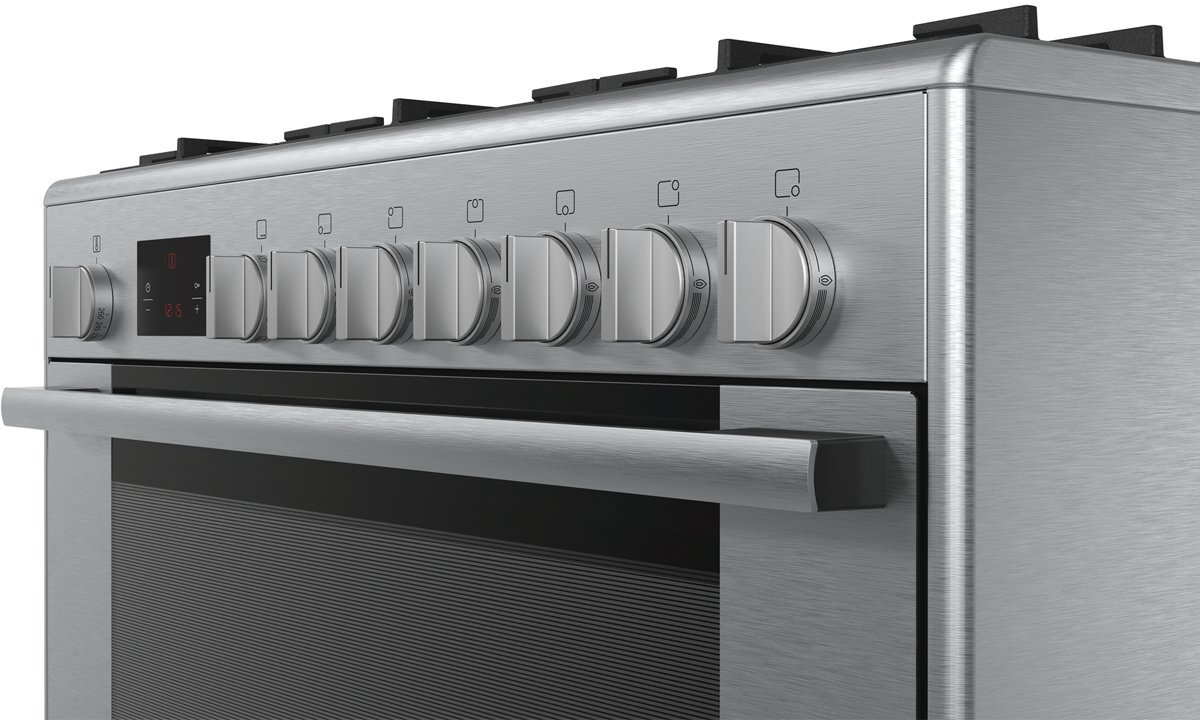 Bosch Serie 6 90cm Freestanding Dual Fuel Oven/Stove HSB738357A hero image
