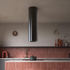 Falmec 35cm Polar EVO Wall Mounted Canopy Rangehood Black F5PR35B2 image NaN