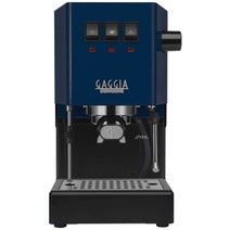 Gaggia Classic E24 Blue Coffee Machine & Coffee Grinder Package DMGNCEVOBLUEBUN hero image