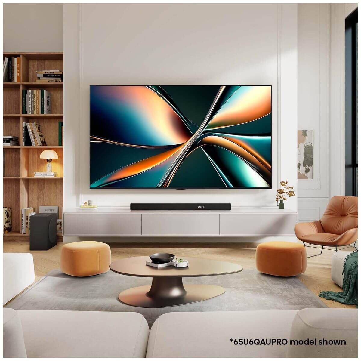 Hisense 55 Inch U6QAU PRO ULED Mini-LED TV 55U6QAU-PRO [2025] hero image