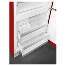 Smeg FAB 50's Style 481L Bottom Mount Refrigerator Red FAB38RRD5AU hero image
