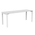OLG Axis Straightline Desk 1800x600 White Worktop with White Frame OG_AXSD186_W image NaN