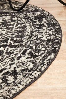 Rug Culture Evoke Large Charcoal Rug 240X240CM - EVO-253-CHAR-240X240 hero image