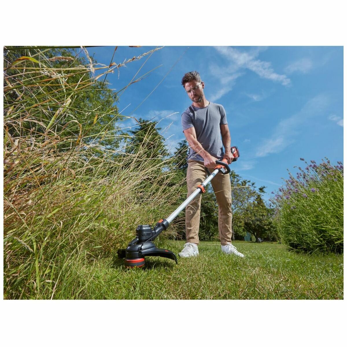 Black Decker 36V 33cm Strimmer String Trimmer BCSTE636L1 XE Appliances Online