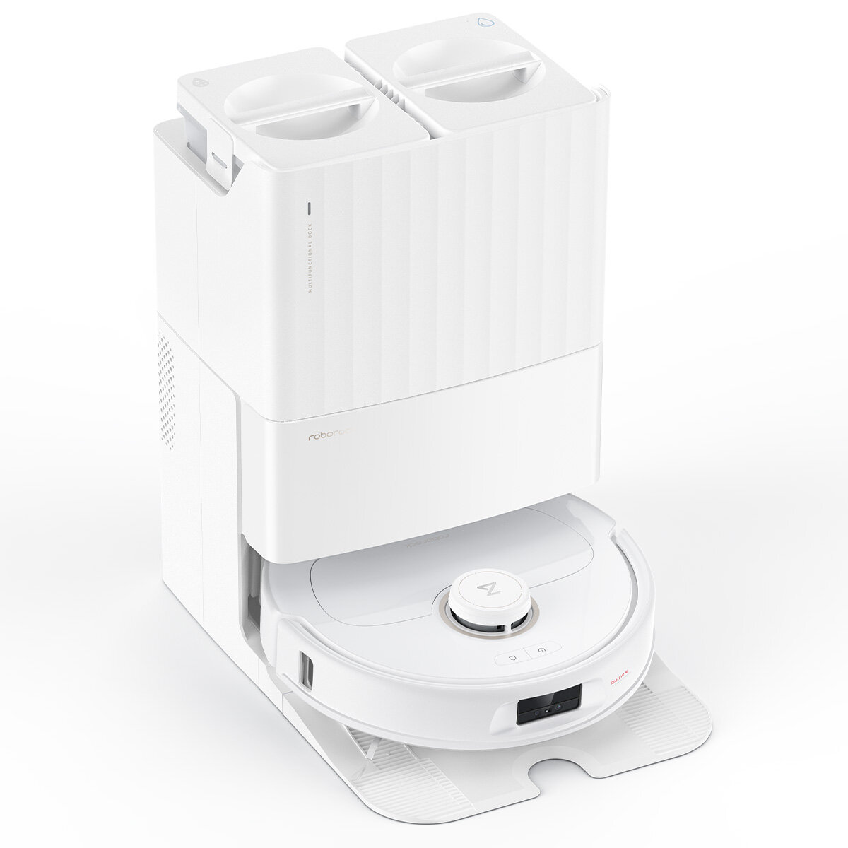 Roborock Qrevo MaxV Robot Vacuum Cleaner White RR-QRMV02-03-WHT hero image