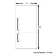 Gorenje NRK6192TX 329L Bottom Mount Fridge hero image