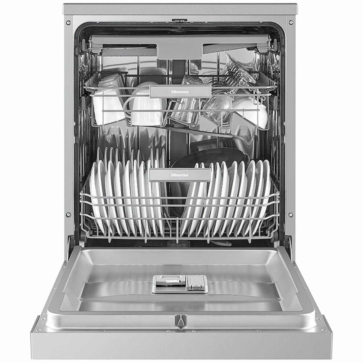 Hisense 60cm Freestanding Stainless Steel Dishwasher HSCM15FS hero image