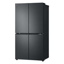 LG 655L Flat Door French Door Fridge Matte Black GF-B700MBL hero image