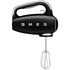 Smeg 50s Retro Style Hand Mixer Black HMF01BLAU image NaN