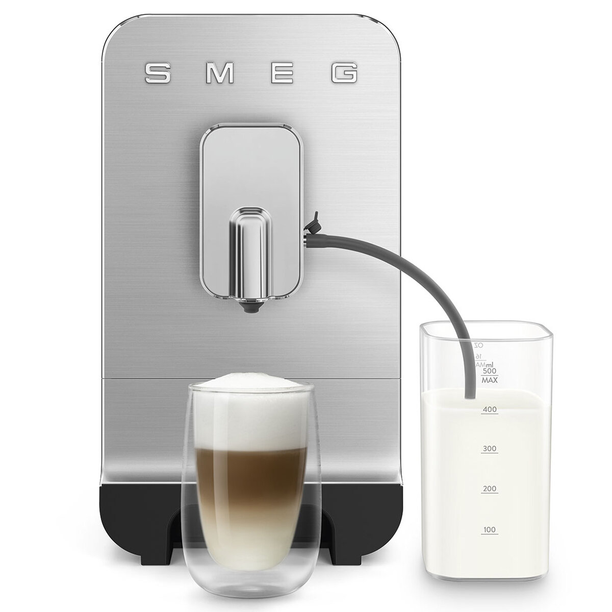 Smeg Automatic Coffee Machine with AutoMilk Black BCC13BLMAU hero image