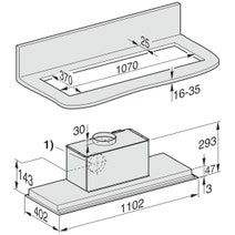 Miele 110cm Built-In Rangehood with Wi-Fi Connectivity Stainless Steel DA2518 hero image